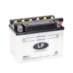 Akkumulátor YB4L-B (12V 4Ah) folyadékos Landport