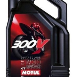 MOTUL 300V 4T FACTORY LINE 5W 30 MOTORKERÉKPÁR OLAJ 4L