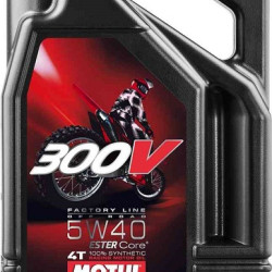 MOTUL 300V 4T FACTORY LINE 5W 40 MOTORKERÉKPÁR OLAJ 4L