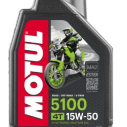 MOTUL 5100 4T 15W-50 MOTORKERÉKPÁR OLAJ 1L