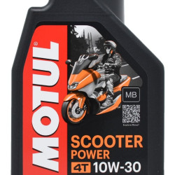 MOTUL SCOOTER POWER 4T 10W-30 MOTORKERÉKPÁR OLAJ 1L