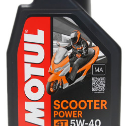 MOTUL SCOOTER POWER 4T 5W-40 MOTORKERÉKPÁR OLAJ 1L