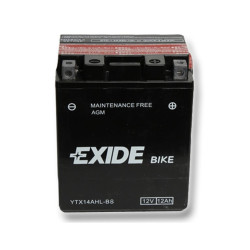 Akkumulátor ETX14AHL-BS (12V 12Ah) AGM Exide